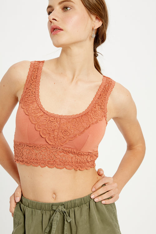 Tiema Bralette (Brick)