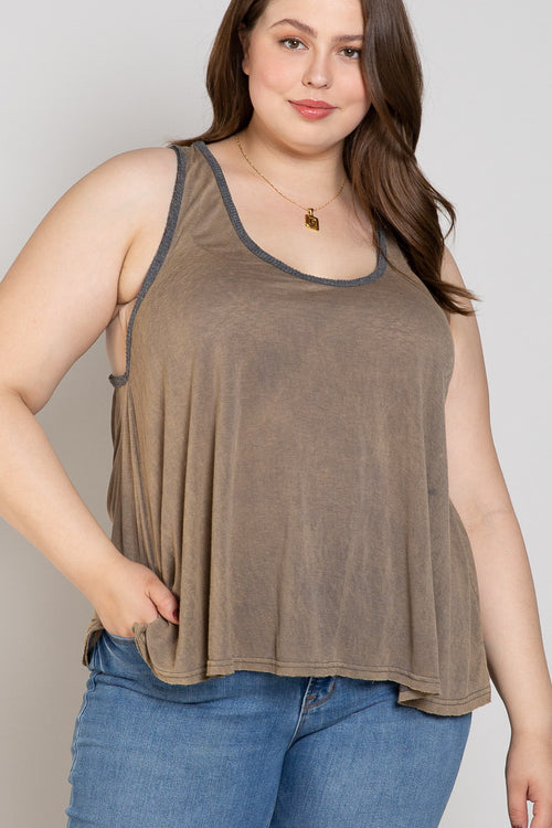Mandy Tank (Charcoal)