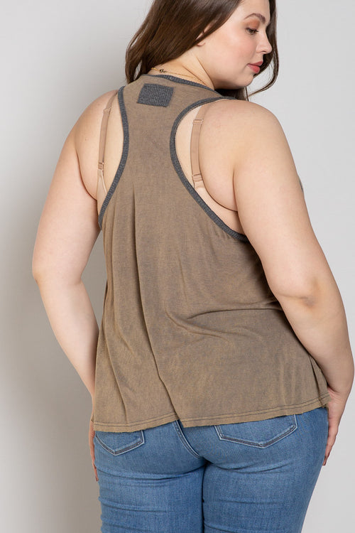 Mandy Tank (Charcoal)