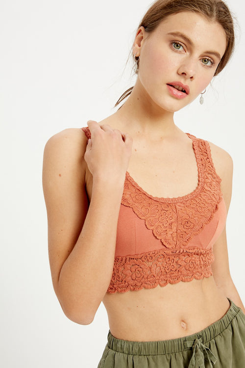 Tiema Bralette (Brick)