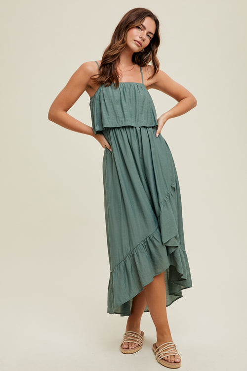 Meyelli Dress (Pistachio)