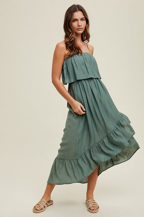 Meyelli Dress (Pistachio)