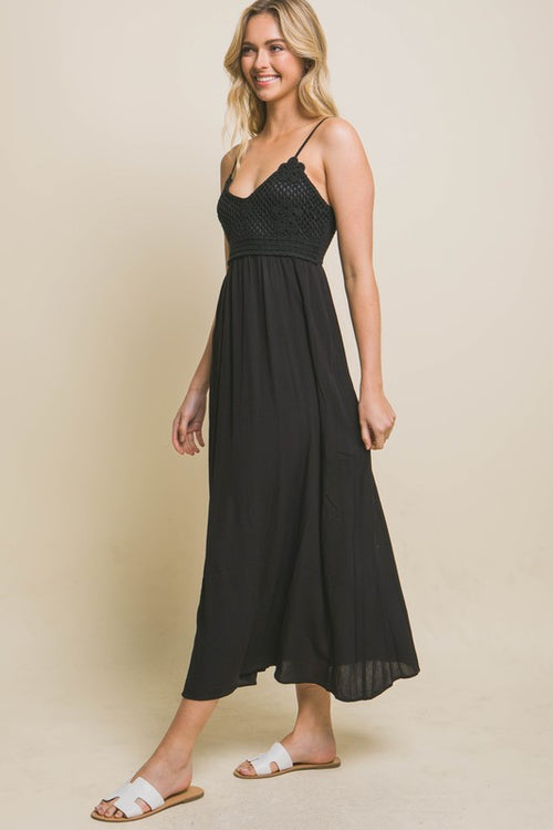 Olivia May Maxi Dress (Black)