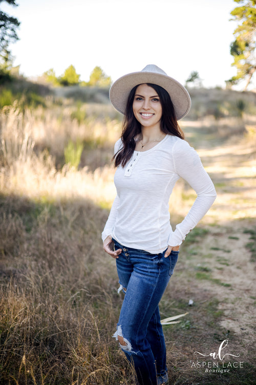 Lauren Top (Ivory)