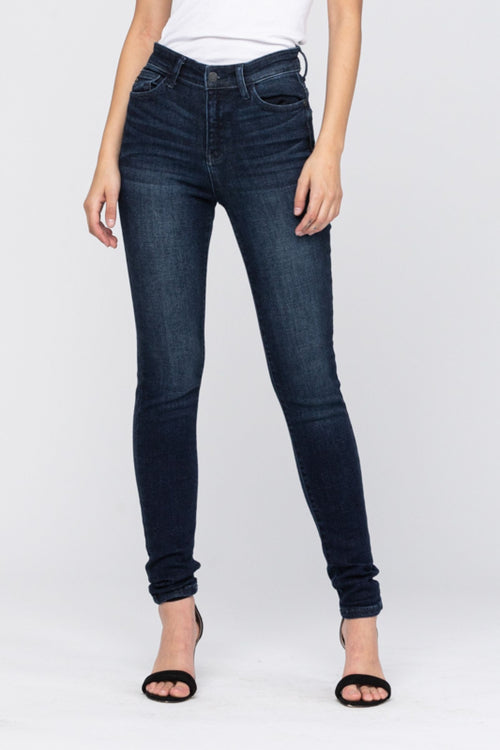 Judy Blue Lissy Skinny Jeans (Dark Wash)