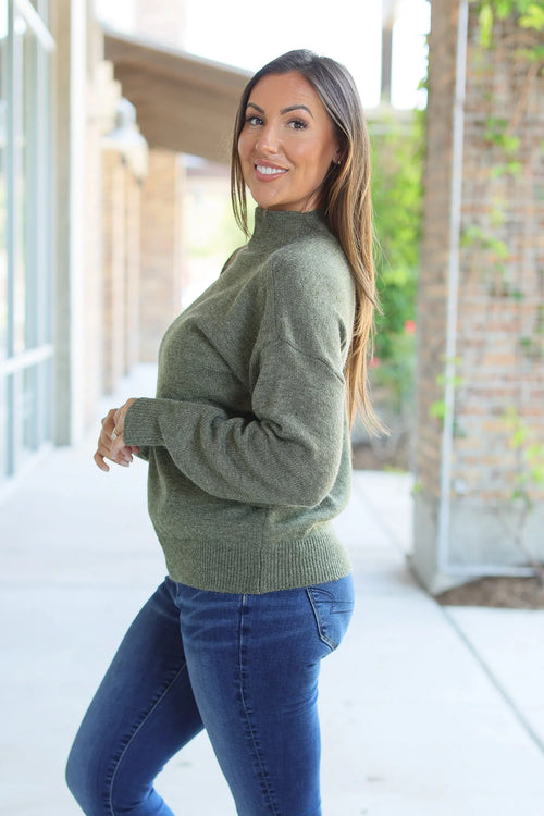 Molly Sweater (Olive)