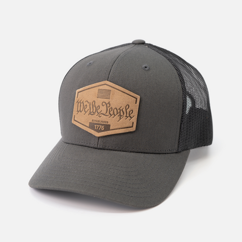 We The People Hat (Charcoal)