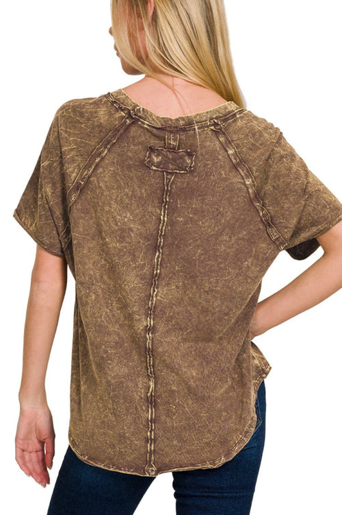 Miley Top (Mahogany)