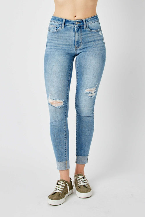 Karina Judy Blue Skinny Jeans (Medium Wash)