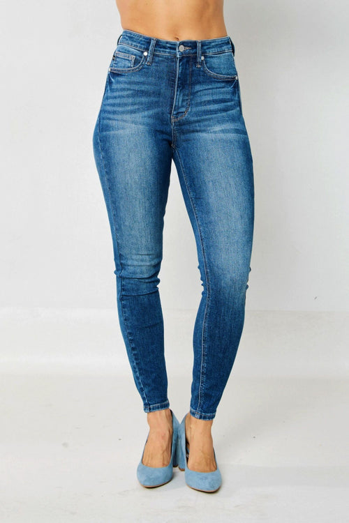 Hannah Judy Blue Skinny Jeans (Medium Wash)