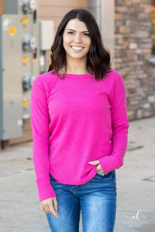 Rianna Top (Hot Pink)