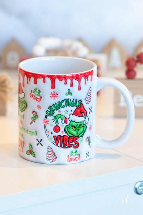 Grinch Christmas Mug