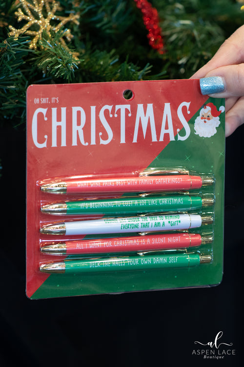 Christmas Pen Set