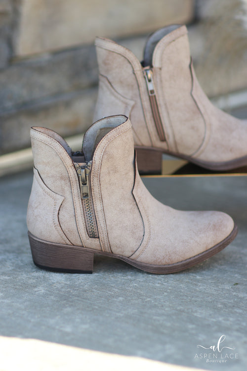 Evie Booties (Nude)