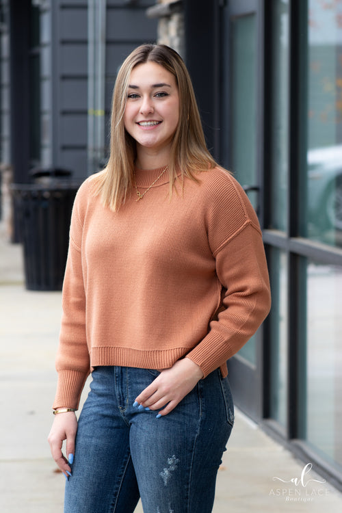 Harper Sweater (Apricot)