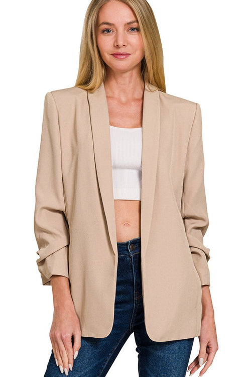 Kerry Blazer (Light Mocha)