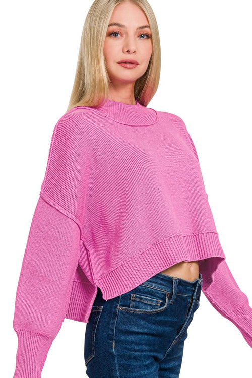 Kammy Sweater (Bright Mauve)
