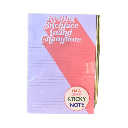 Resting Bitchface Notepad