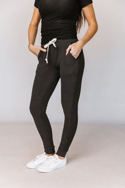 Performance Fleece Joggers (Stone)