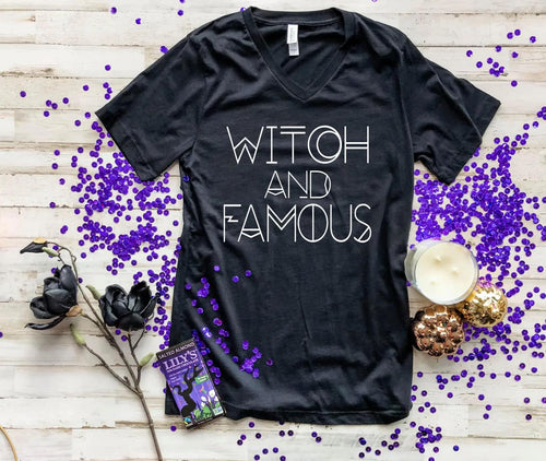 *PVM* Witch and Famous Tshirt (Black)