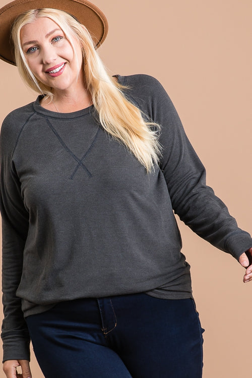 Jemma Top (Charcoal)