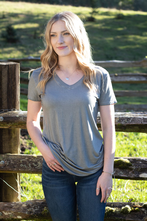 Sammy Top (Charcoal)