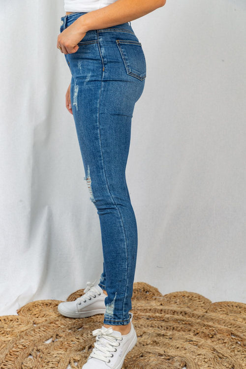 Mia Skinny Jeans (Medium Wash)