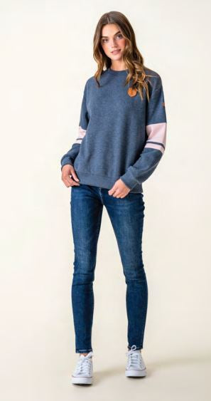 Wanakome Swallow Pullover (Navy)