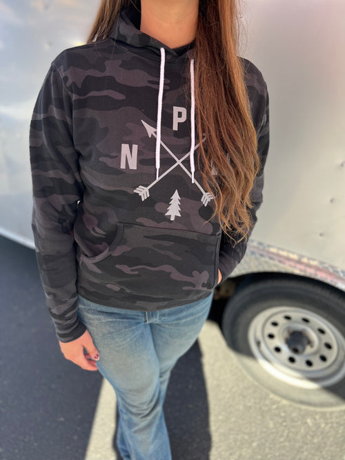 PNW Arrows Sweatshirt (Black Camo)