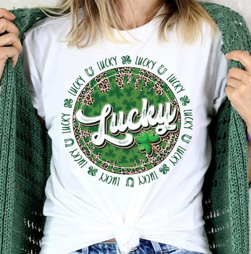 Lucky U Tshirt (White)